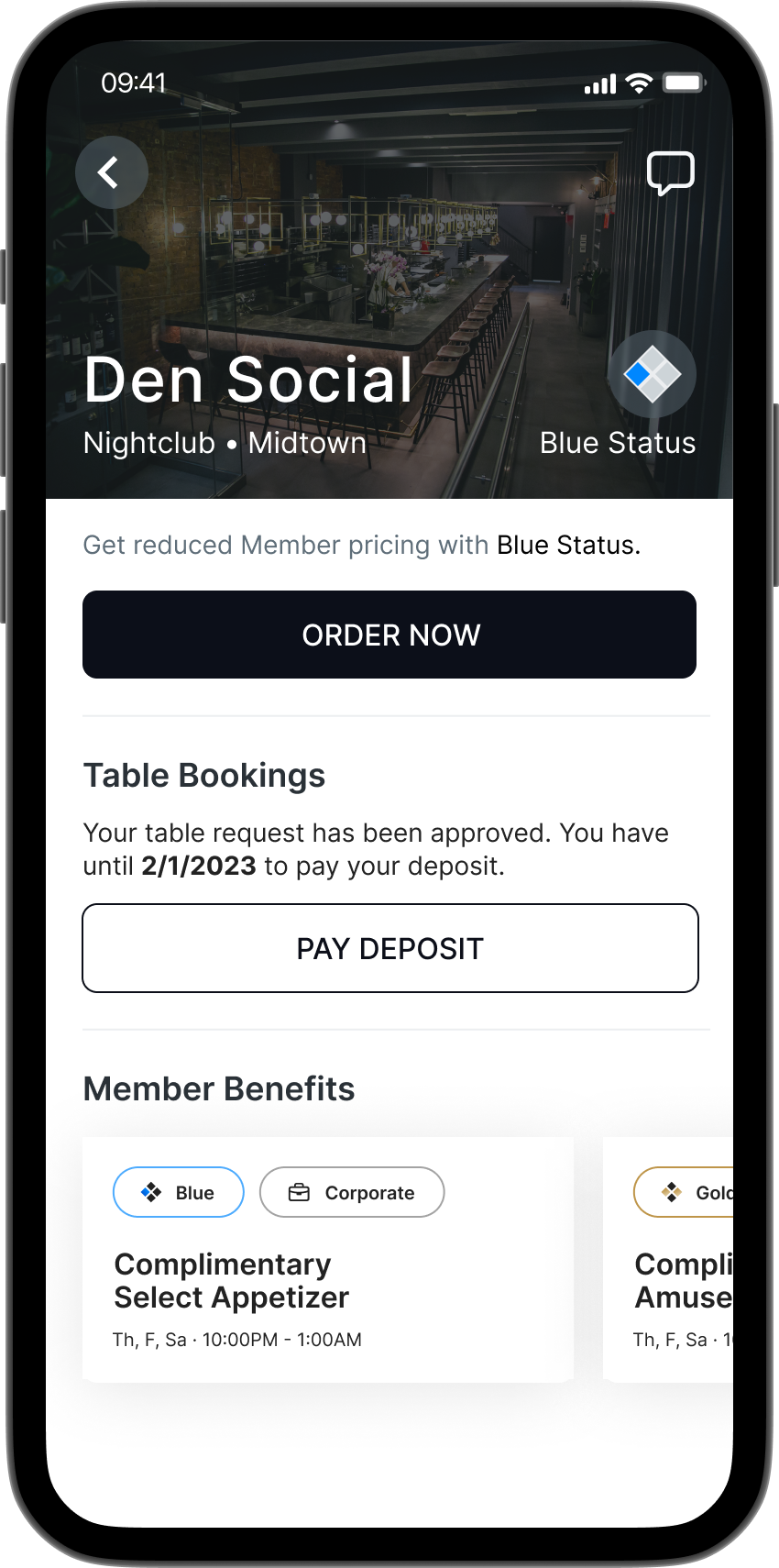 Pay Deposit